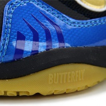 蝴蝶BUTTERFLY 专业运动球鞋 LEZOLINE-1 0302 蓝黑相间