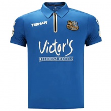 挺拔Tibhar 2020-1 欧冠俱乐部金典版比赛服 运动T恤 蓝色