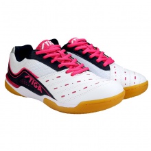 斯帝卡Stiga CS-6671 专业乒乓球运动鞋 白/玫红色