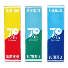 蝴蝶Butterfly WTT-113 专业运动汗巾 长巾 70周年纪念款 三色可选 倍感柔软