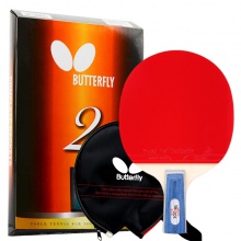 蝴蝶Butterfly TBC-201 乒乓球成品拍 轻量型