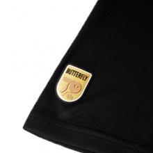 蝴蝶Butterfly BWH-833 70周年纪念圆领衫休闲衫半袖短袖 黑色