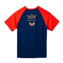 蝴蝶Butterfly BWH834 2021休斯顿世界乒乓球锦标赛（单项赛）纪念T恤 双色可选