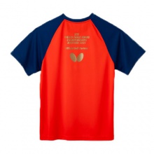 蝴蝶Butterfly BWH834 2021休斯顿世界乒乓球锦标赛（单项赛）纪念T恤 双色可选