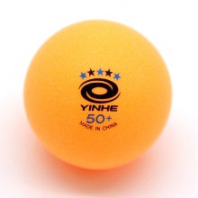 银河Yinhe 9995Y 乒乓球 50+新材料有缝乒乓球 3颗装 橙色