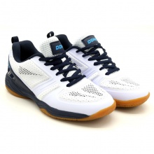 多尼克Donic 93081 model 专业乒乓球运动鞋 经典白蓝色（海军色）