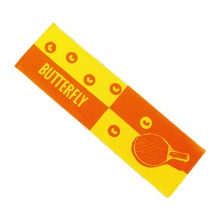 蝴蝶Butterfly WTT-116 专业运动长汗巾 纯棉双色可选