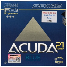 多尼克Donic 13026 P1 turbo 阿酷达·蓝·P1·增压 专业涩性反胶套胶