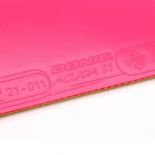 多尼克Donic 12081 ACUDA S1 阿酷达 专业涩性反胶套胶 粉色胶面版