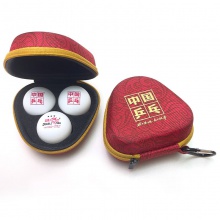双鱼Doublefish 《中国乒乓》联名乒乓球拍 专业级成品拍 中国乒乓联名礼盒 单只装