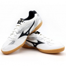 美津浓Mizuno 81GA183009 专业乒乓球运动鞋 白/黑/银色