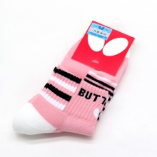 蝴蝶Butterfly TBC-SO-084-16 女士女款运动球袜 粉色