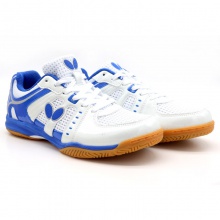 蝴蝶Butterfly LEZOLINE-10-03 专业乒乓球鞋 乒乓球运动鞋 白蓝色