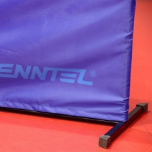 【买3送1】精英乒乓网 专业场地挡板 加长（组装）版 蓝色