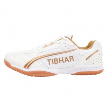 挺拔Tibhar 01922 飞舞 专业乒乓球运动鞋 白金色
