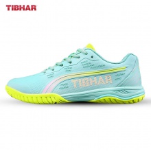 挺拔Tibhar 02308 飞翔2.0 专业乒乓球运动鞋 月兰/荧光绿