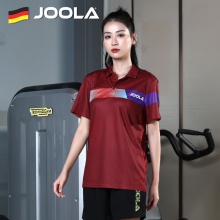 优拉JOOLA 4201公爵Ⅱ 尤拉夏季乒乓球服透气短袖运动有领POLO衫比赛服
