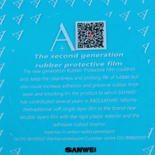 三维SANWEI 新一代硬质涩性胶皮保护膜 高科技含量（2片装）