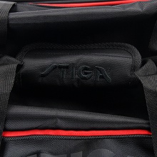 斯帝卡STIGA 2016新款乒乓球拼色运动包 挎包 83541 红色 （有专属鞋袋）