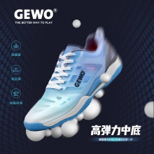 GEWO杰沃PX-2401冰焰专业乒乓球鞋捷沃运动鞋训练比赛男款女款乒乓球鞋