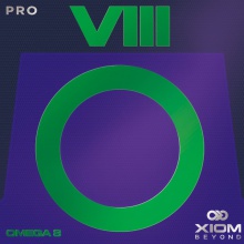 Xiom骄猛欧8 欧米茄8 PRO加强Omega VIII Pro专业涩性乒乓球胶皮套胶欧米伽8代