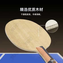 METEOR流星LZ25-1乒乓球底板5+2内置芳碳弧圈快攻乒乓球拍底板