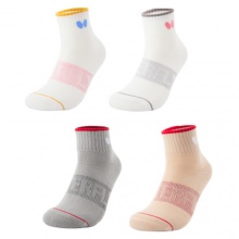 Butterfly蝴蝶乒乓球袜TBC-SO-109男款乒乓球袜专业运动短筒毛巾袜运动袜