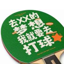 GEWO杰沃套胶保护膜捷沃QC2602乒乓球胶皮保护膜静电保护膜不伤胶皮2片装
