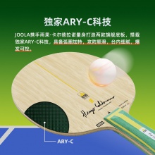JOOLA优拉雨果同款乒乓球拍底板ARY-c尤拉快攻弧圈内置绿芳碳乒乓底板