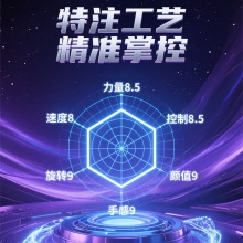 Doublefish双鱼破空乒乓球底板外置蓝芳碳弧圈快攻打法乒乓球拍底板